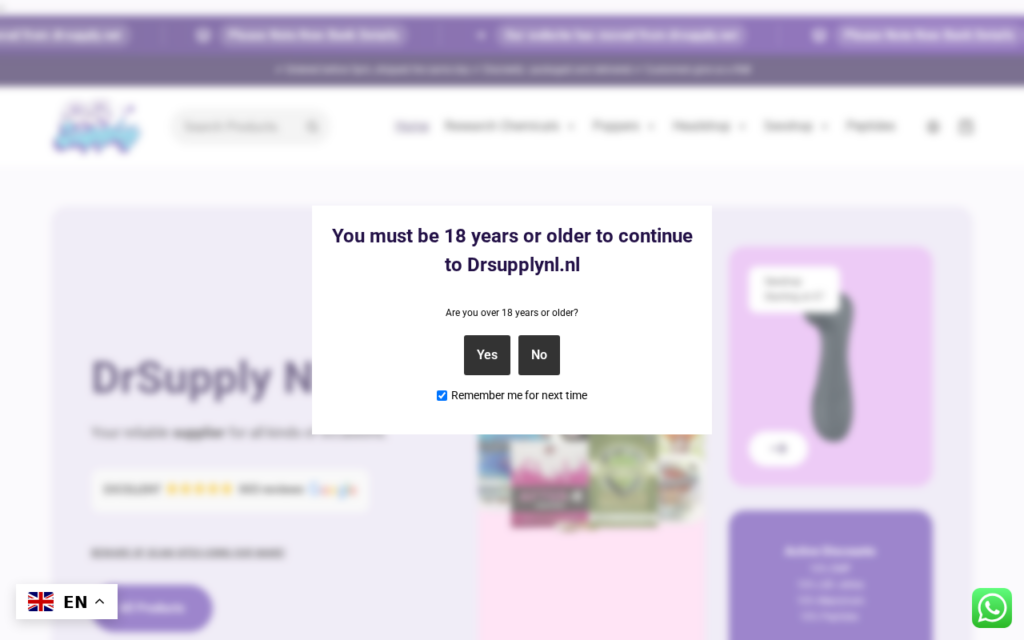 Drsupplynl.nl scam