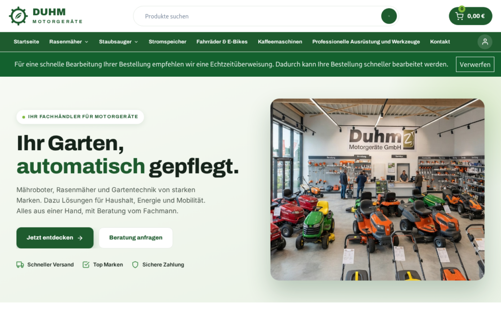 Duhm-motorgerate.de EXPOSED - Scam or Legit? What to Know 1 Duhm-motorgerate.de scam