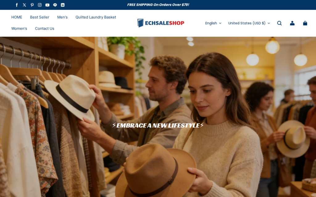 Echsale.com EXPOSED - Fake Store or Legit? What We Found 1 Echsale.com scam