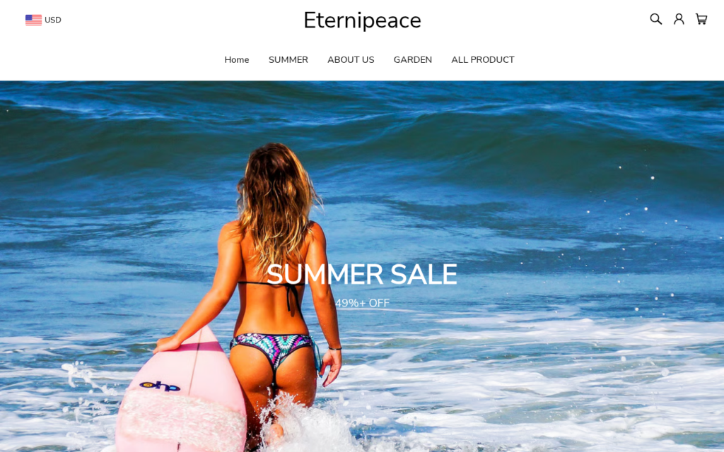 Eternipeace.com EXPOSED - Store Scam or Legit? What We Found 1 Eternipeace.com scam