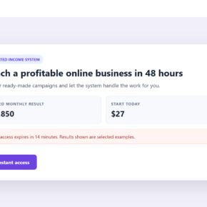 Reconstructed deceptive online earnings offer leading to an Explodely checkout
