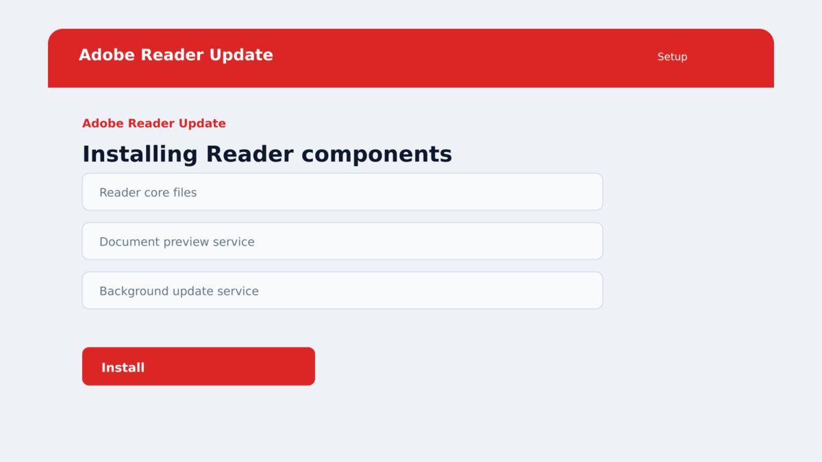 Fake Adobe Reader Pages Install Remote Access Malware 3 Fraudulent Adobe Reader installer delivering ScreenConnect remote access