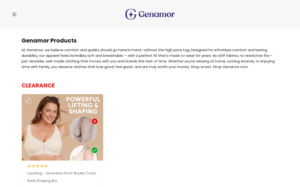 Genamor.com EXPOSED - Legit Store or Fake? Buyer Warning 1 Genamor.com scam