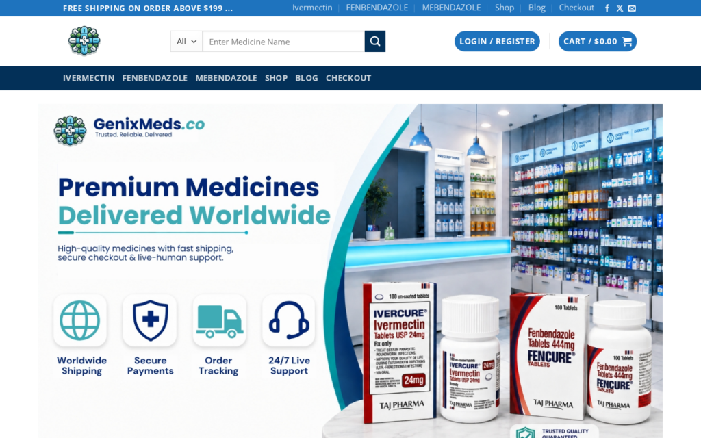 Genixmeds.co EXPOSED - Real or Fake Store? Investigation 1 Genixmeds.co scam