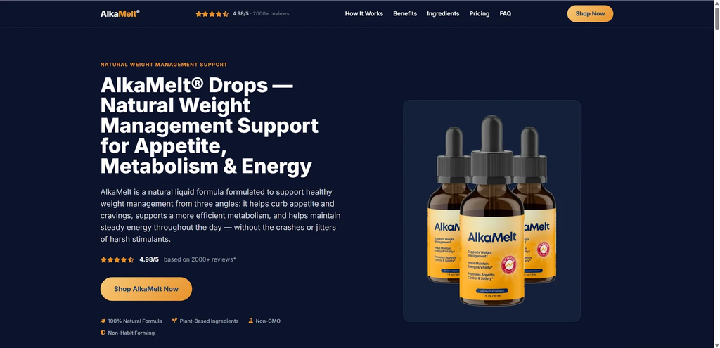 AlkaMelt Drops Warning - Scam Supplement or Legit? 1 image