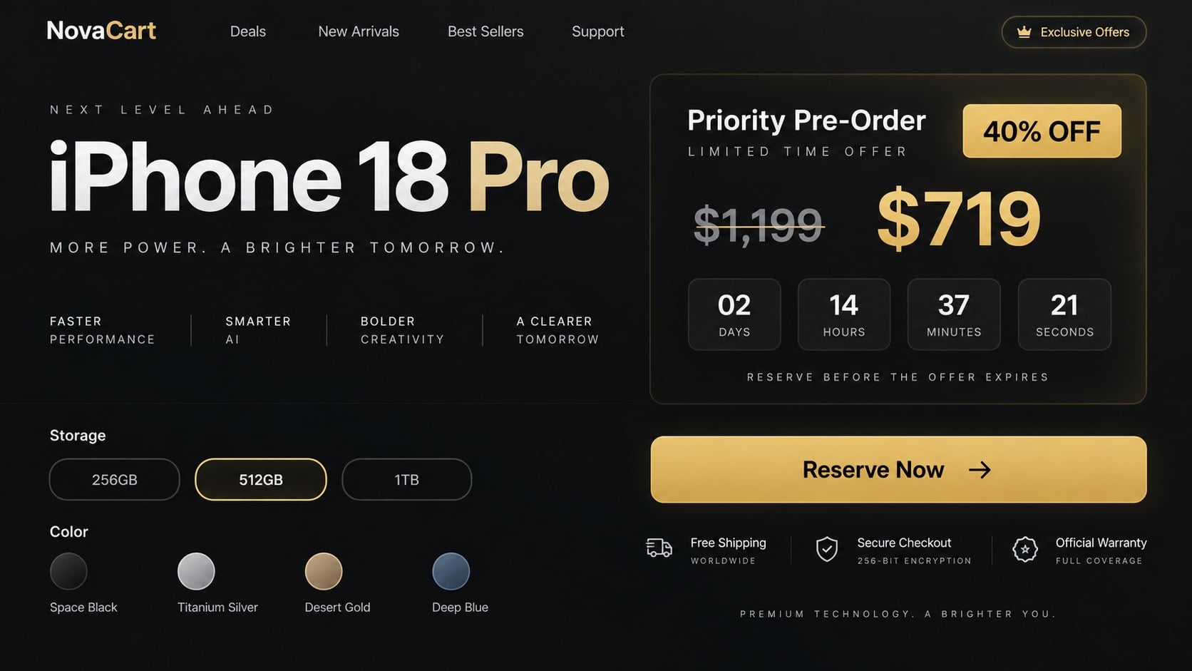 iPhone 18 Pre-Order Scam Sites: How Fake Apple Stores Steal Your Money 1 Reconstructed fake iPhone 18 pre-order store offering an unrealistic launch discount
