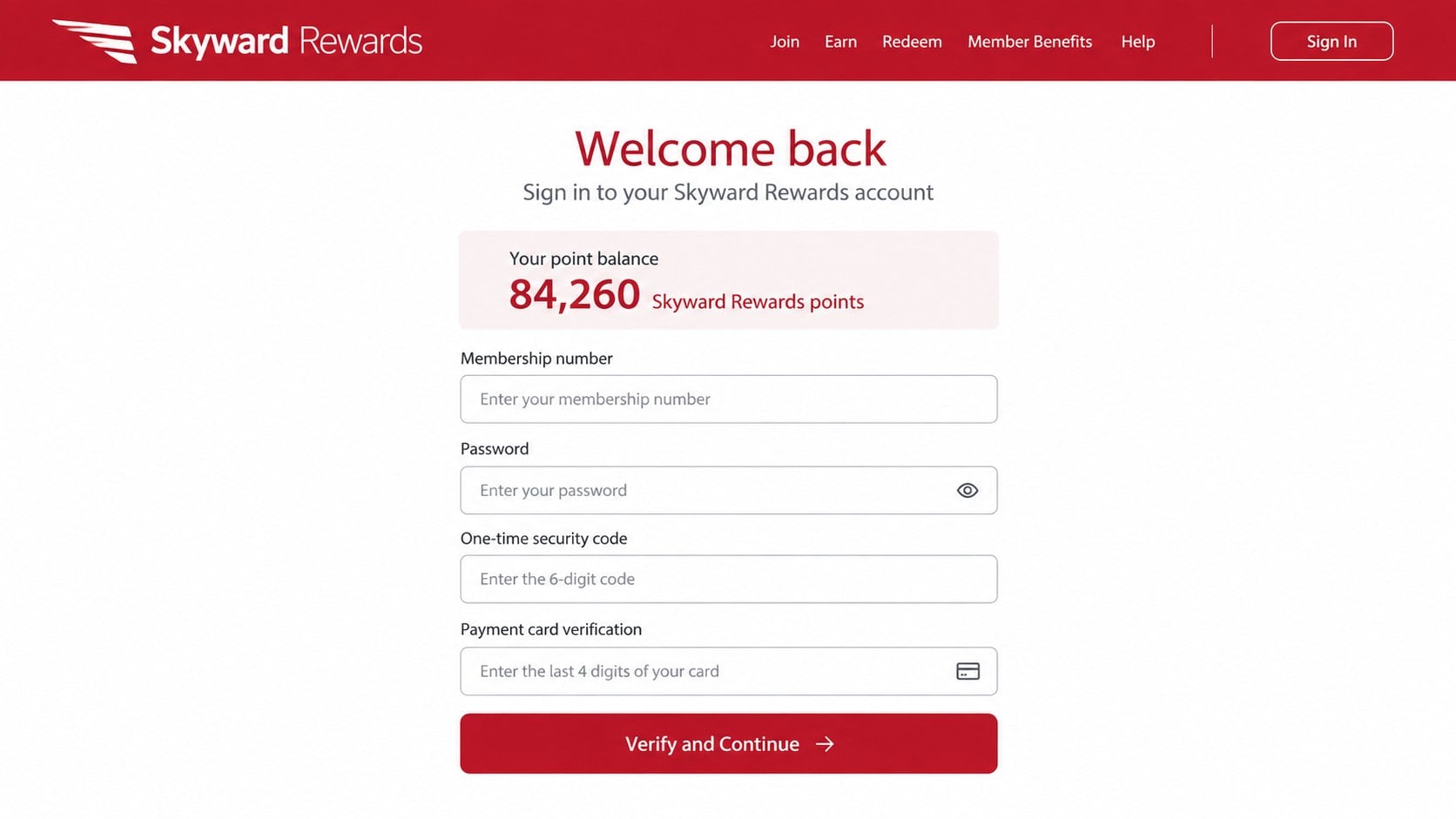 Qantas Frequent Flyer Scam: How Expiring Points Alerts Steal Your Login 2 Reconstructed fake Qantas points login page requesting a membership number PIN and payment card