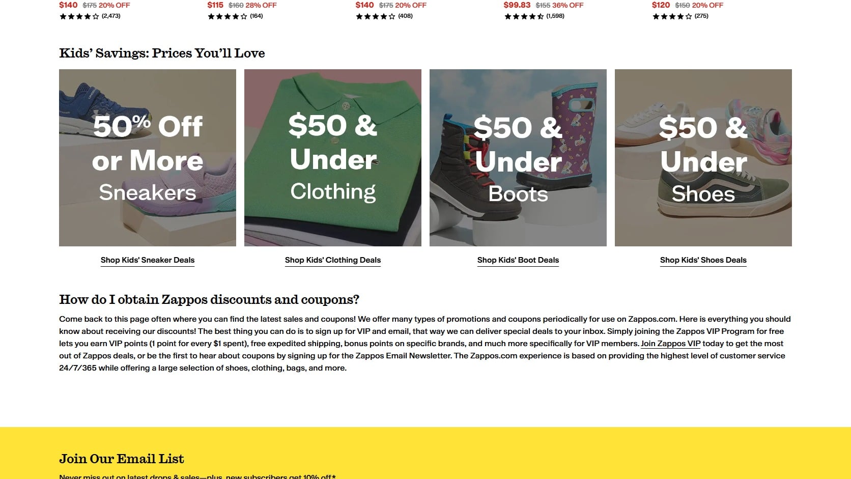 Zappos Coupon Scam Alert: How Fake 80% Off Deals Steal Card Details Online 2 Official Zappos discounts and coupons page explaining how customers receive promotions