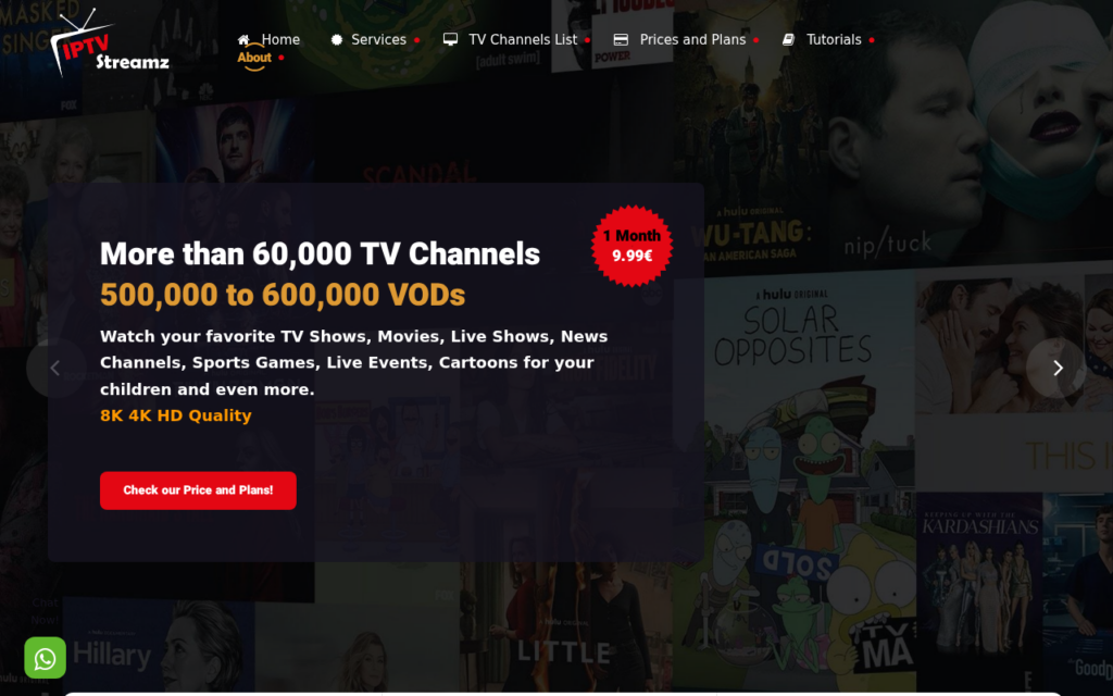 Iptvstreamz.net scam
