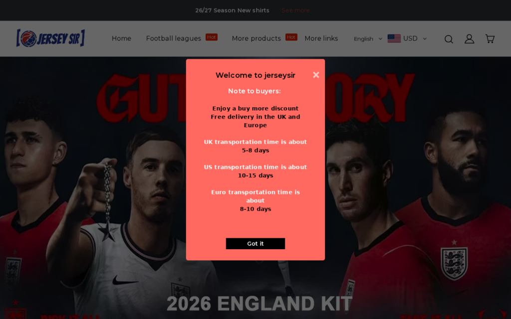 Jerseysir.com scam