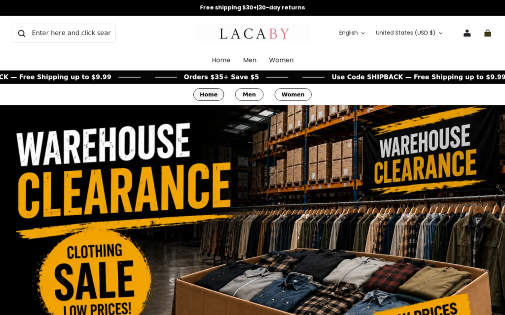 Lacaby.com EXPOSED - Legit Store or Fake? Buyer Warning 1 Lacaby.com scam