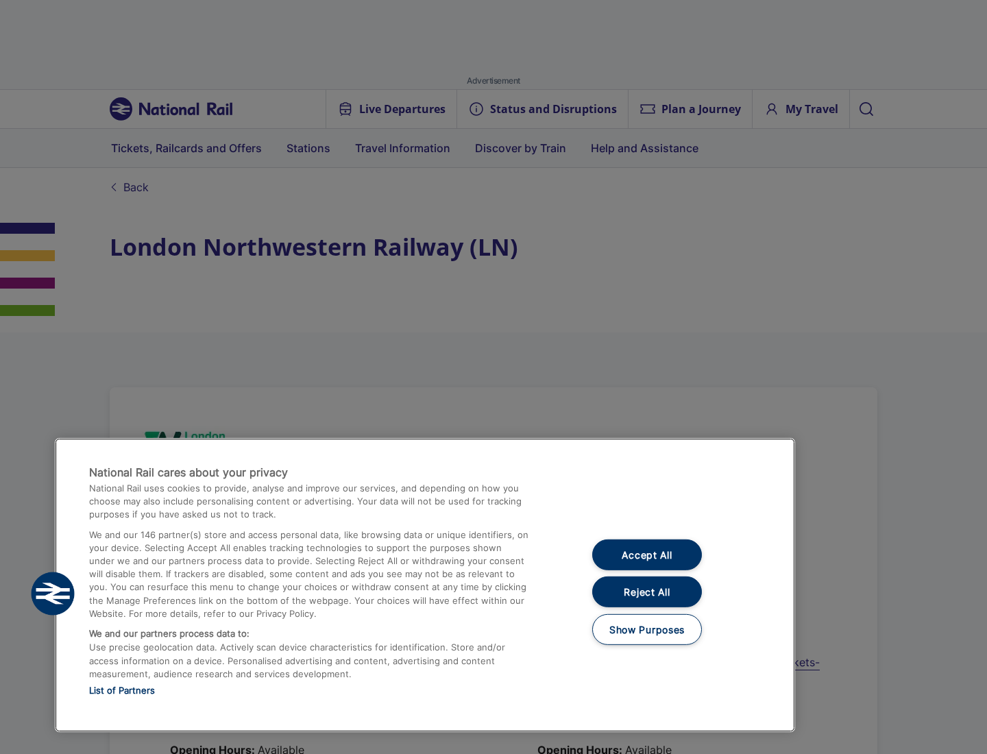 London Northwestern Railway Email Exposed: Scam or Technical Error Alert? 3 National Rail operator page for London Northwestern Railway with independent support information