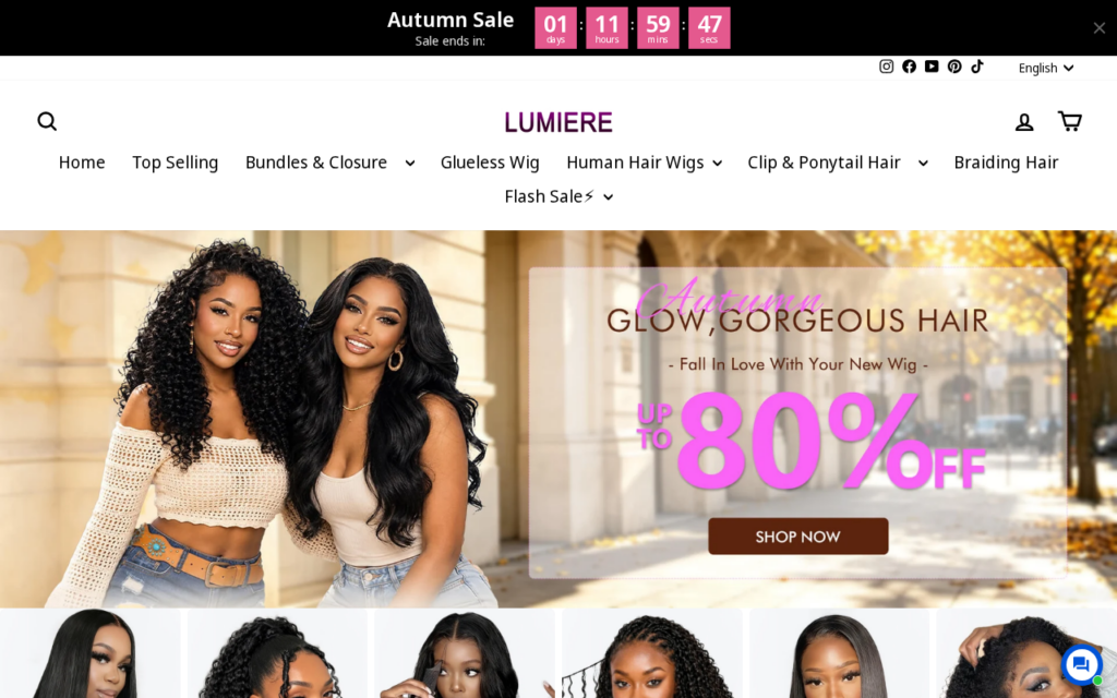 Lumierehairs.com scam