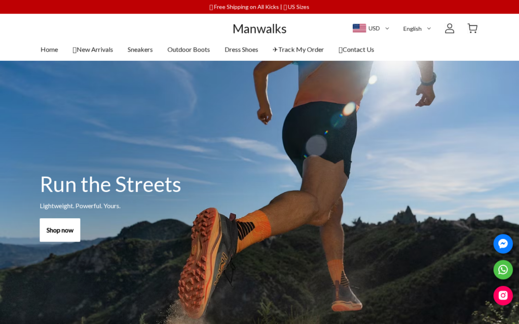 Manwalks.com scam