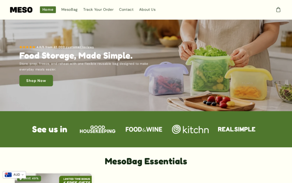 Mesobag.com EXPOSED - Real or Fake Store? Investigation 1 Mesobag.com scam