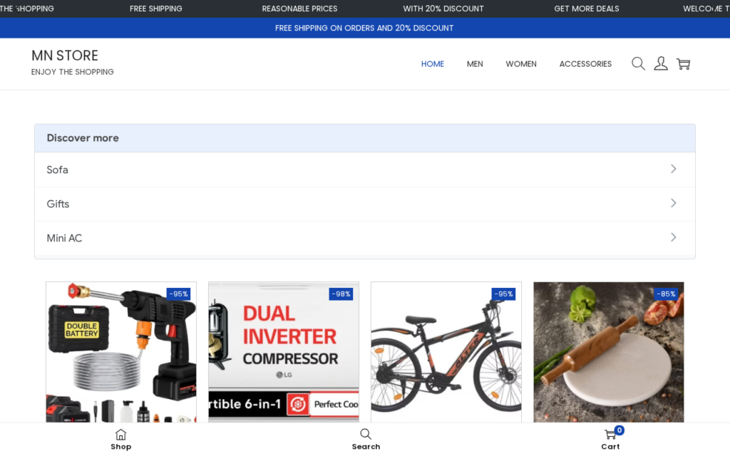 Mnstore.shop scam