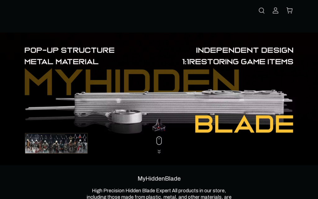 Myhiddenblade.com scam