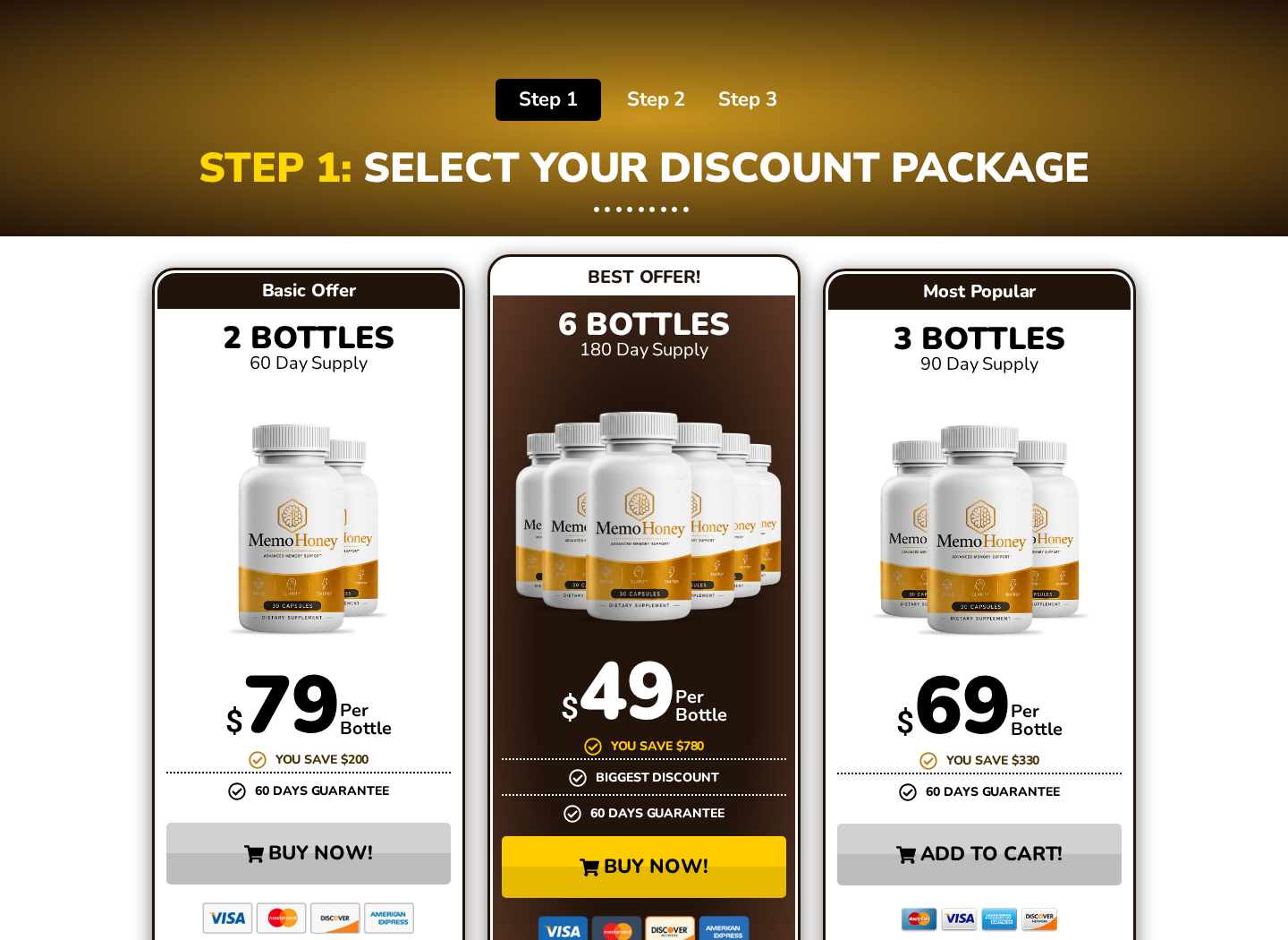 Neuro Recall Scam Exposed: Fake Elon Musk AI Ads Lead to MemoHoney Pills 2 MemoHoney multi-bottle checkout reached through the Neuro Recall order button