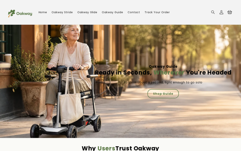 Oakwaymobility.com EXPOSED - Scam or Legit? Investigation 1 Oakwaymobility.com scam