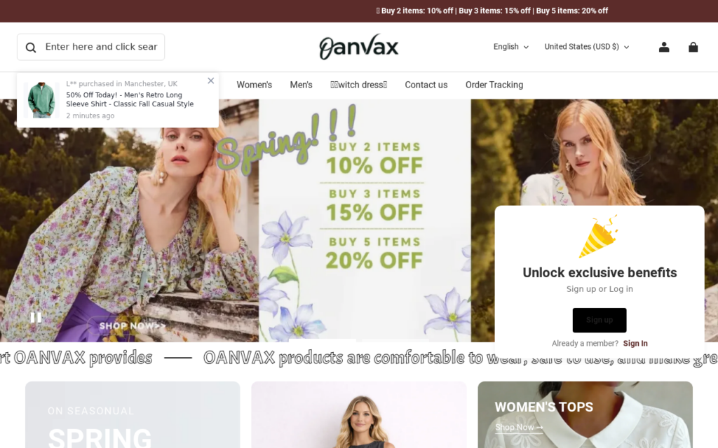 Oanvax.com scam