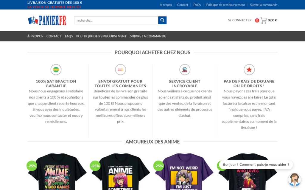 Panierfr.com EXPOSED - Fake Store or Legit? What We Found 1 Panierfr.com scam