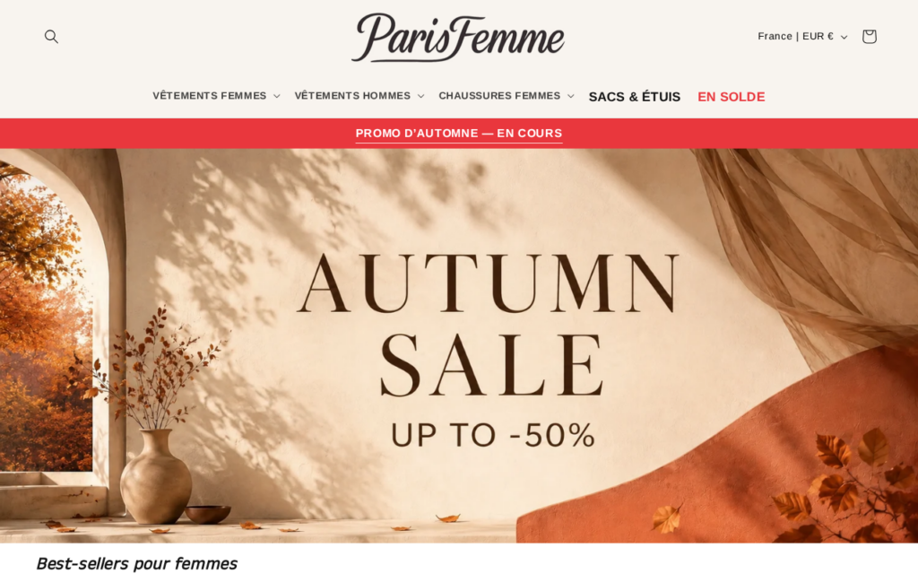 Parisfemme.com scam