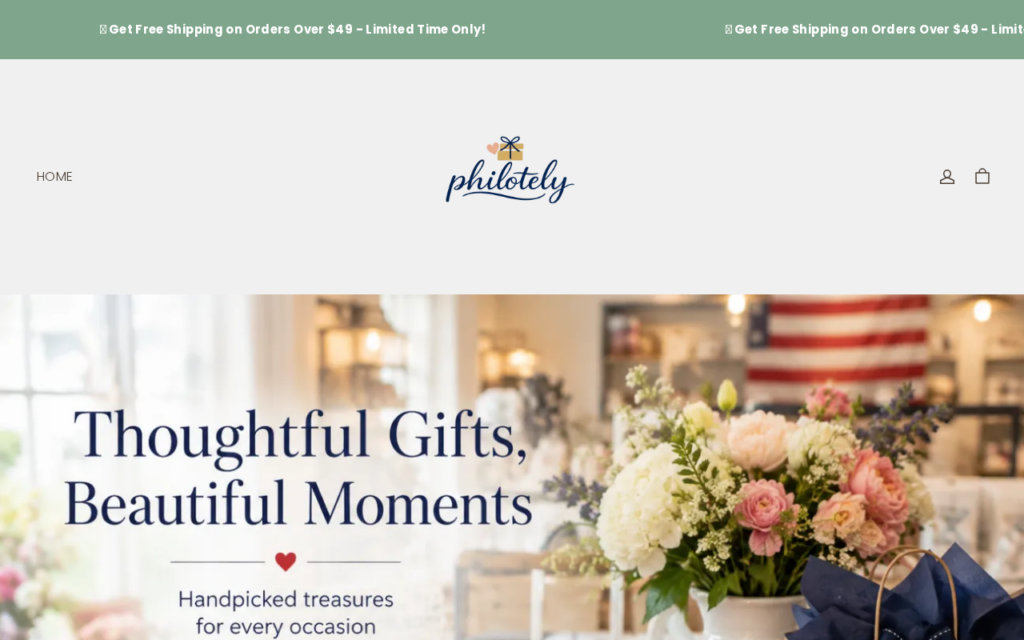 Screenshot of Philotely.com