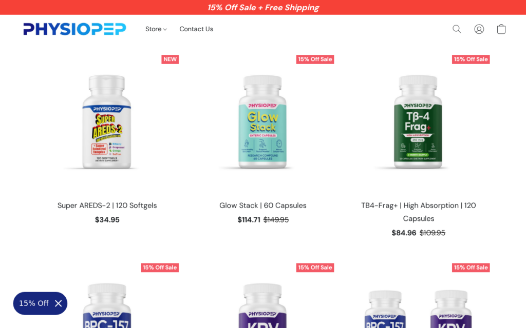 Physiopep.com EXPOSED - Scam or Legit? Investigation 1 Physiopep.com scam