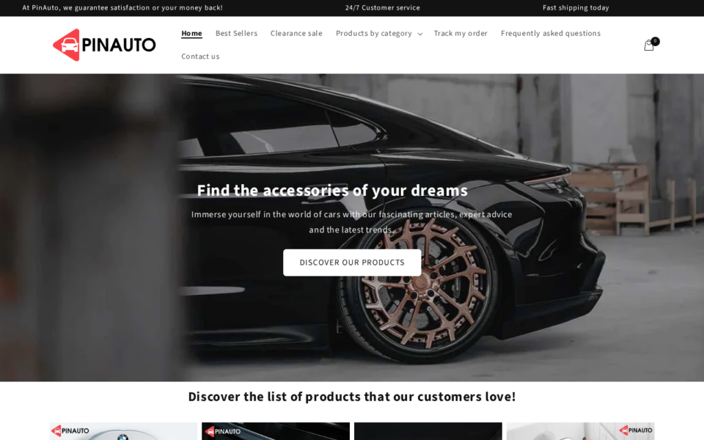 Pinauto-store.com EXPOSED - Scam or Legit? Investigation 1 Pinauto-store.com scam