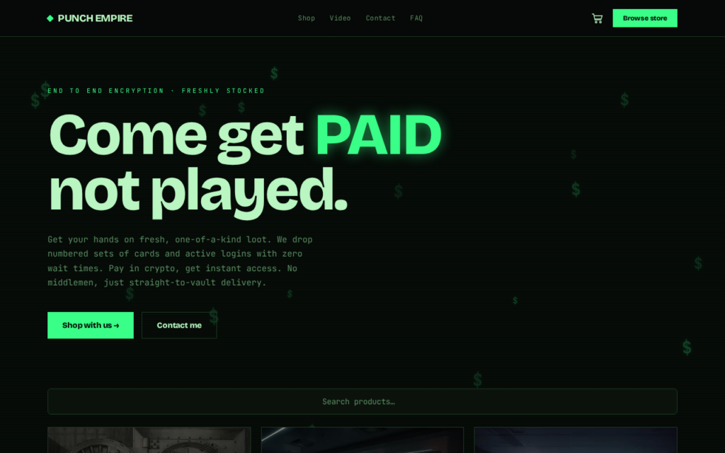 Punchempire.net EXPOSED - Real or Fake Store? Investigation 1 Punchempire.net scam