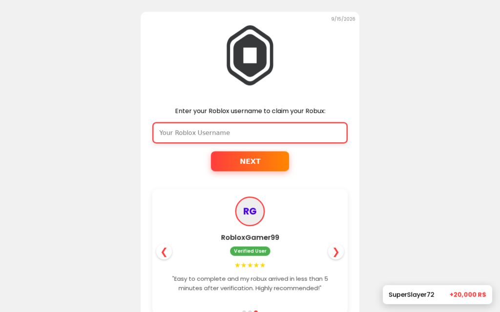 Rbxapp.vercel.app scam