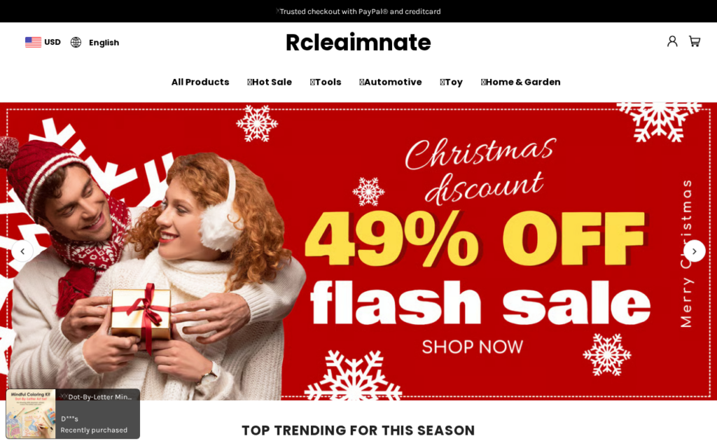 Rcleaimnate.com EXPOSED - Fake or Real? Store Investigation 1 Rcleaimnate.com scam