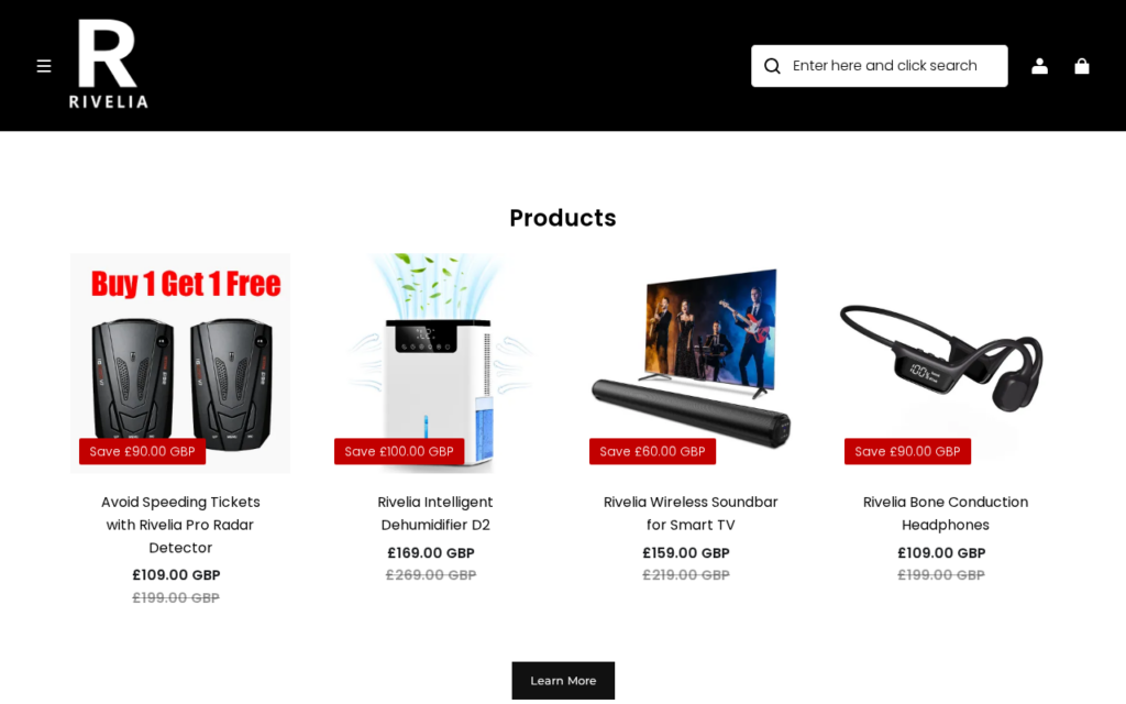 Rivelia-uk.com scam