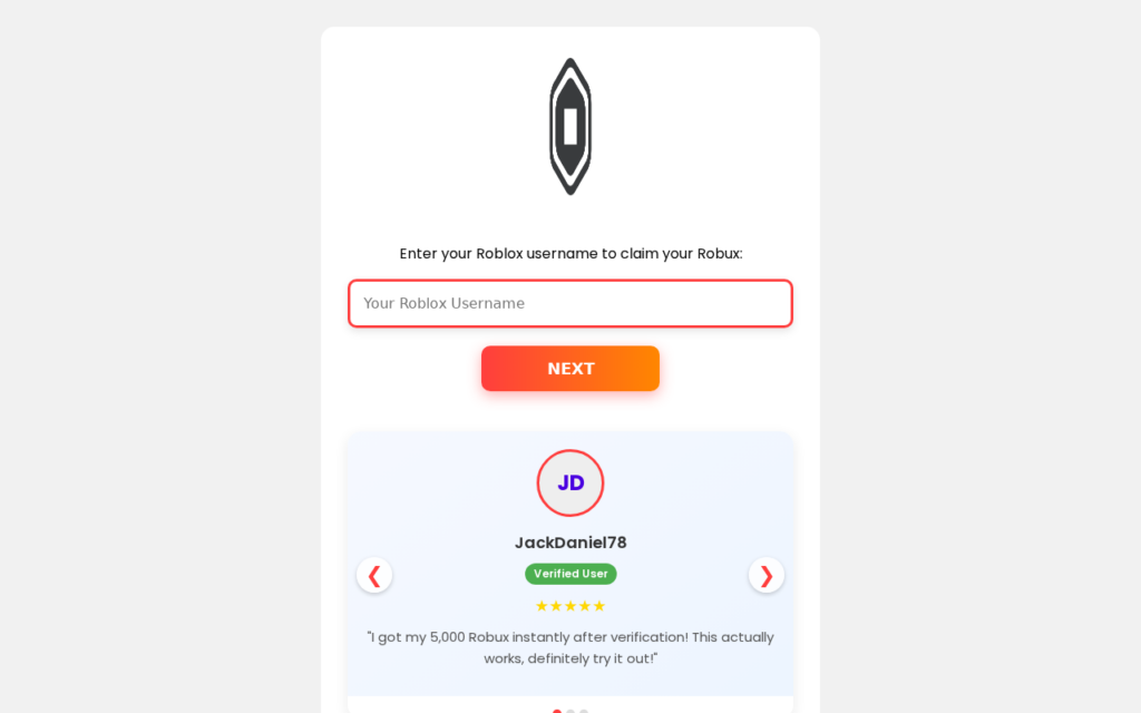 Robuxdeals-gamma.vercel.app scam