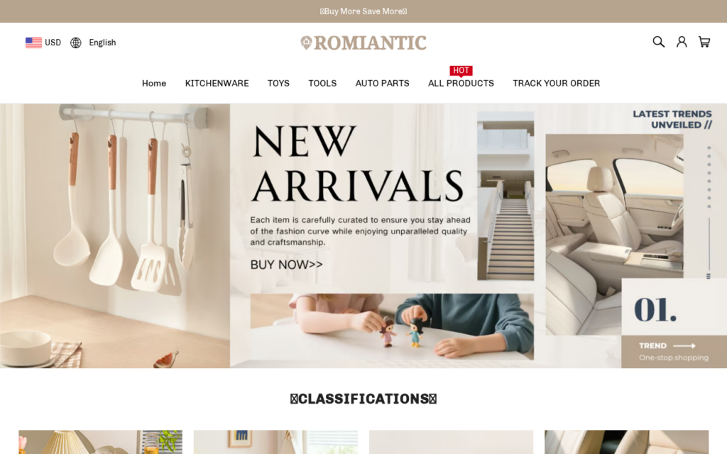 Romiantic.com scam