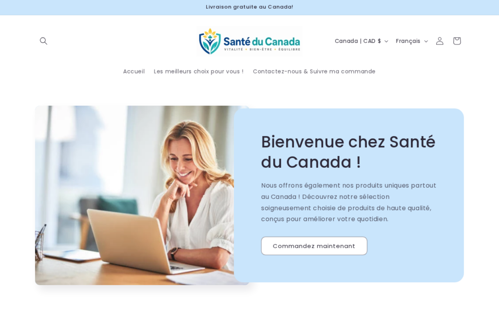 Santeducanada.com EXPOSED - Fake or Real Store? Our Findings 1 Santeducanada.com scam