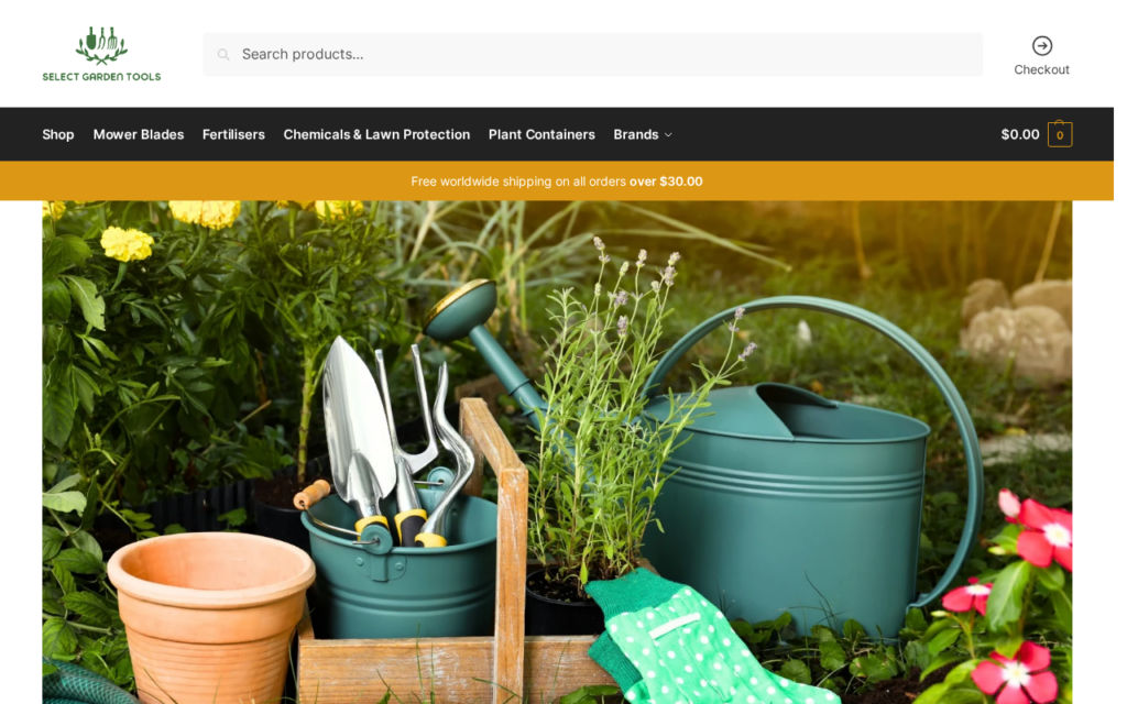 Selectgardentools.com scam