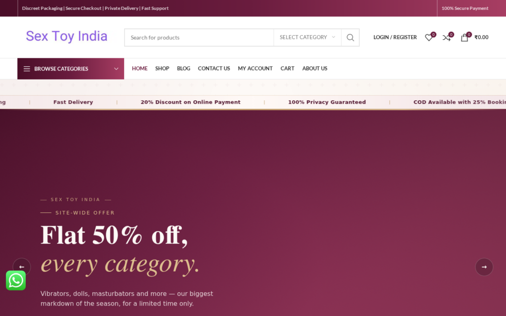 Sextoyindia.co.in EXPOSED - Scam or Legit? Investigation 1 Sextoyindia.co.in scam