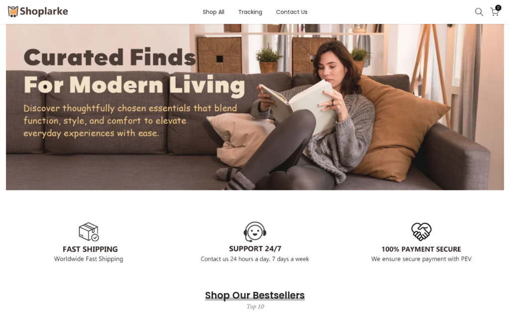 Shoplarke.com scam