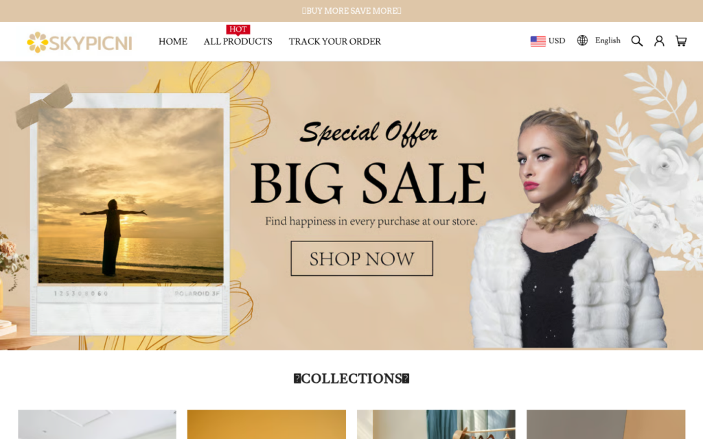 Skypicni.com EXPOSED - Safe Store or Scam? Our Findings 1 Skypicni.com scam