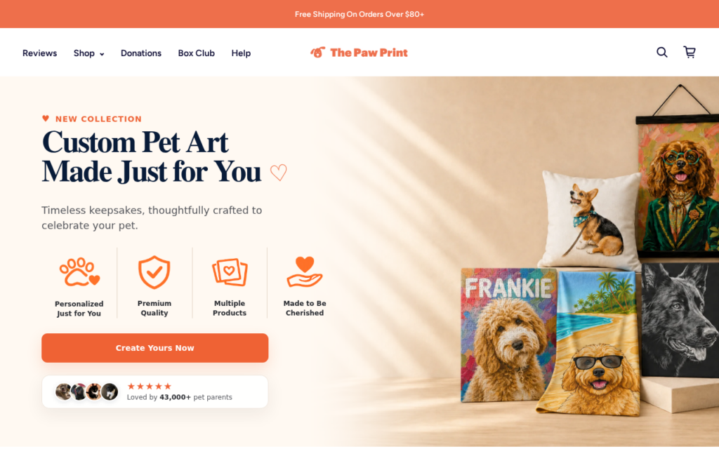 Thepawprint.store EXPOSED - Fake Store or Real? Read First 1 Thepawprint.store scam