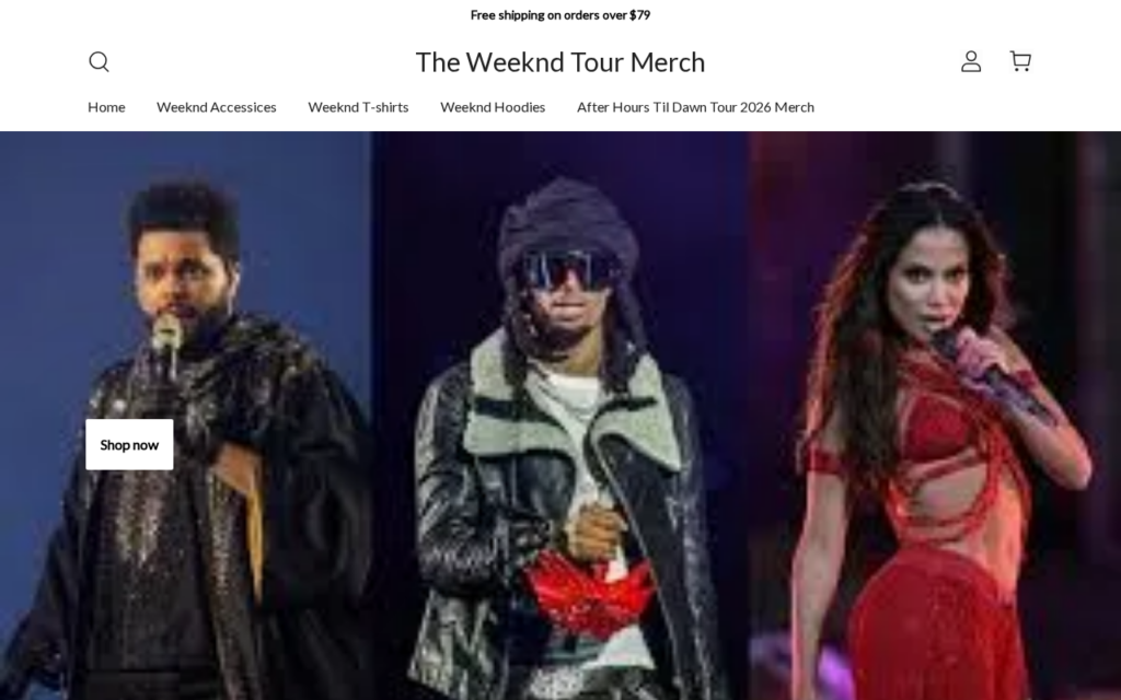 Theweekndtourmerch.com EXPOSED - Scam or Legit? What to Know 1 Theweekndtourmerch.com scam