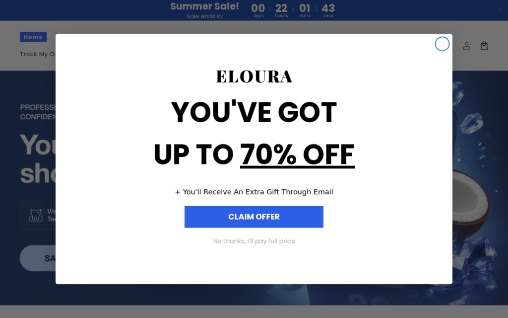 Tryeloura.com scam