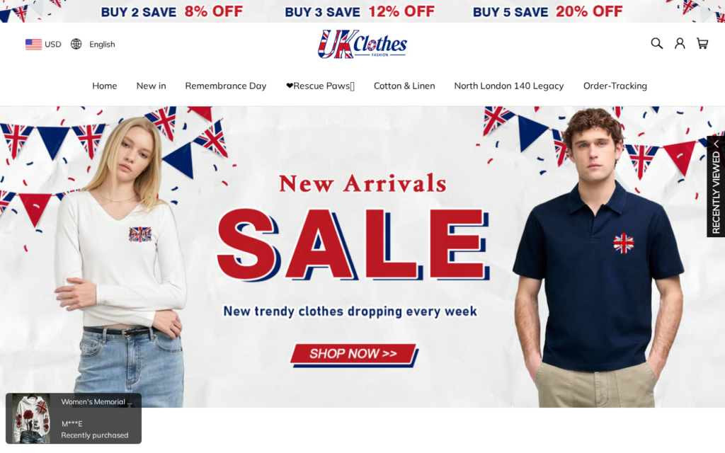 Ukclothes.net EXPOSED - Real or Fake Store? Investigation 1 Ukclothes.net scam