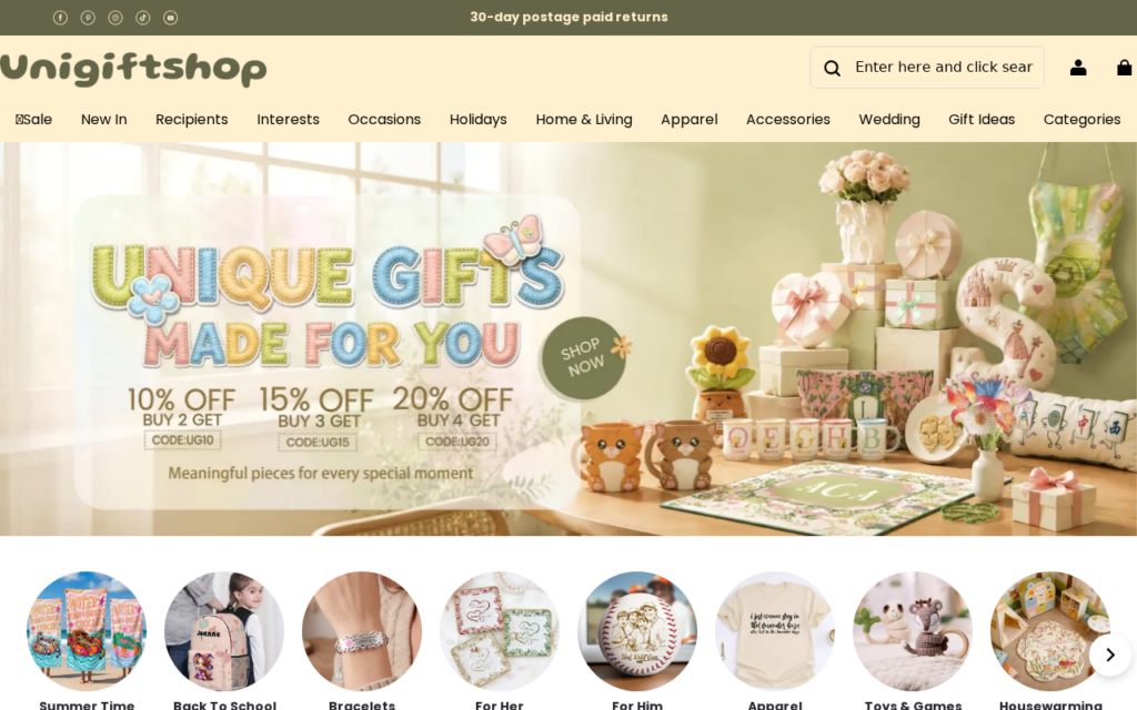 Unigiftshop.com scam