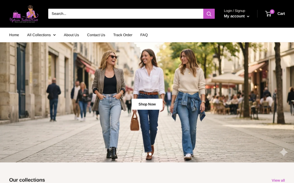 Uptownfashionwear.com EXPOSED - Scam or Legit? Investigation 1 Uptownfashionwear.com scam