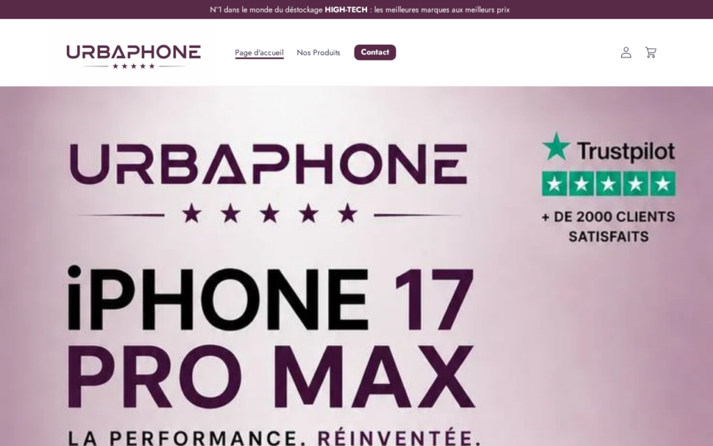 Urbaphone.fr scam