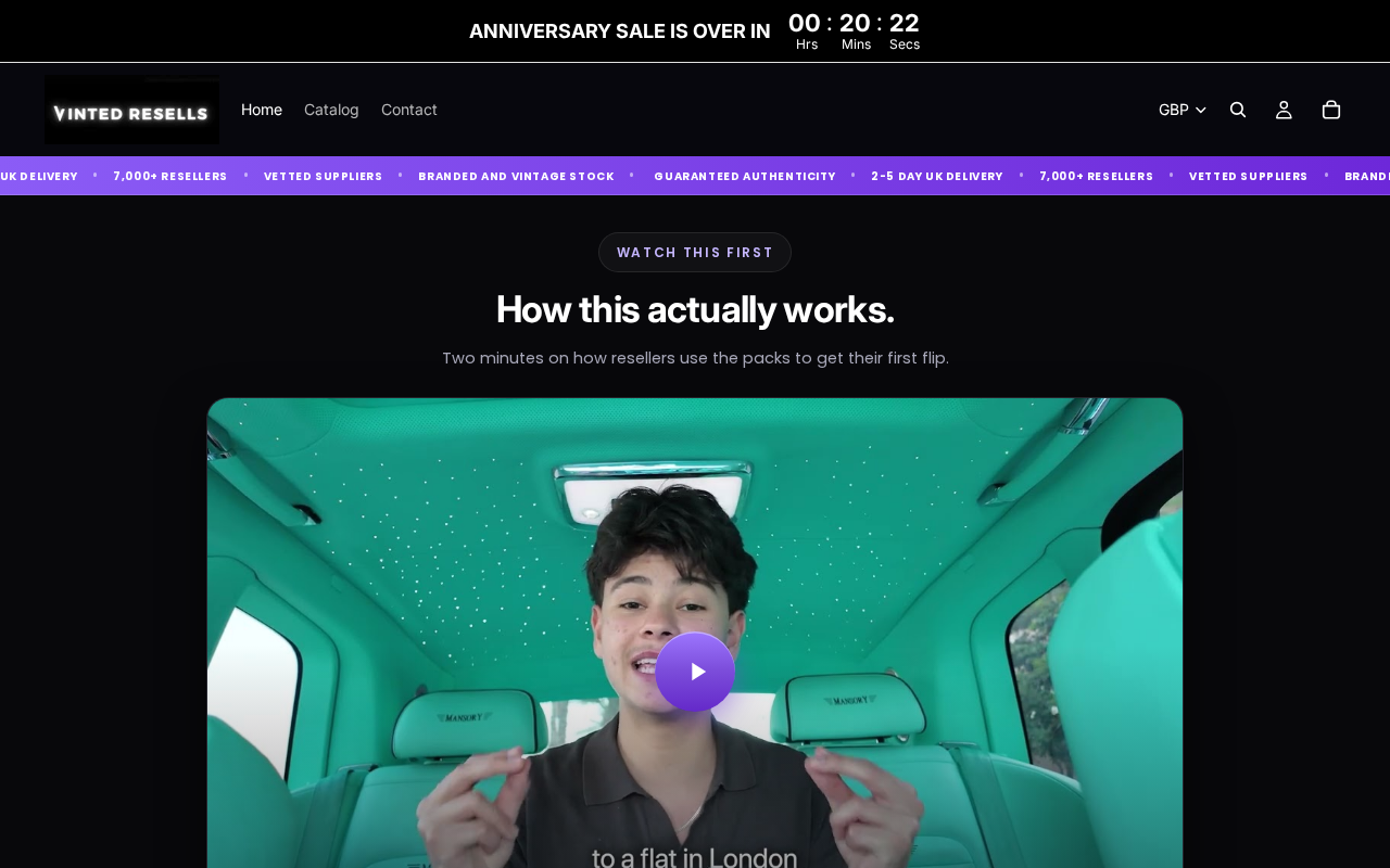 Vintedresells.com EXPOSED – Legit Store or Scam? Read First