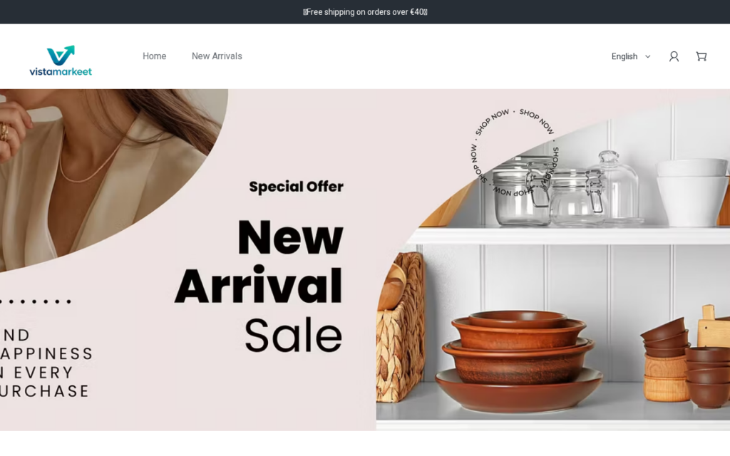 Vistamarkeet.shop scam