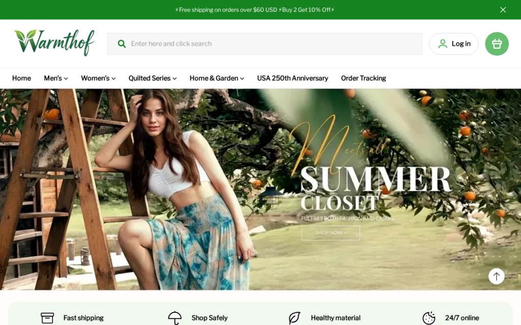 Warmthof.com scam